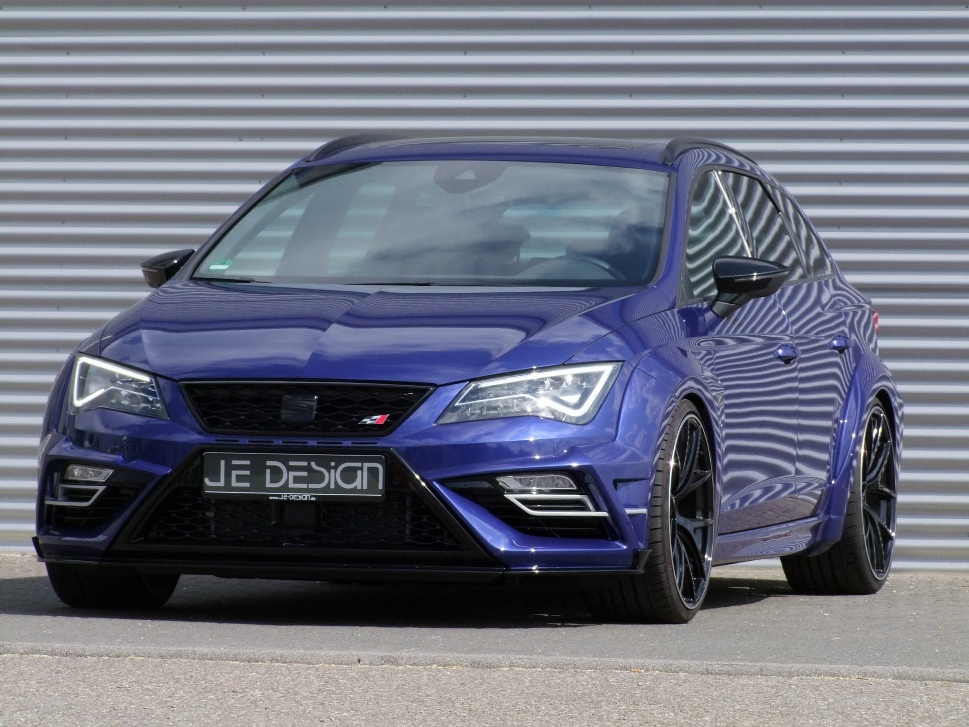 Lengenfelder Fußmatten Für Seat Leon 5F / ST / FR / CUPRA – Original Armpanel, Tuftvelours, Blau, 4er-Set