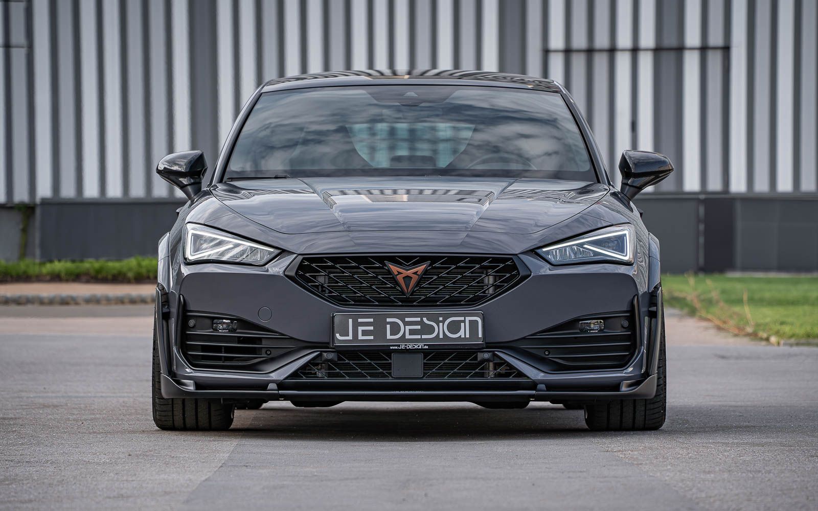 JE DESIGN Cupra Leon KL Hatchback Widebody RS Frontspoiler verstellbar