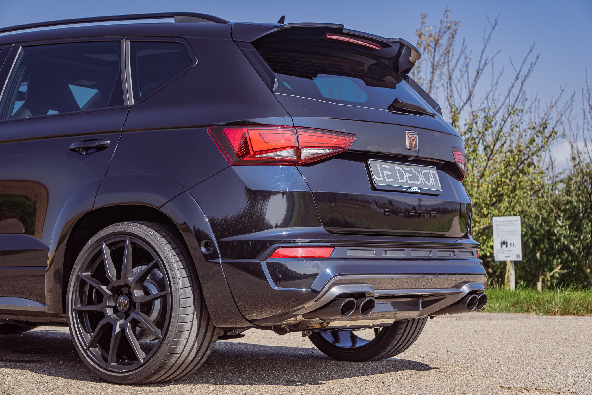 JE DESIGN Dachspoiler-Lippe für Cupra Ateca 5FP