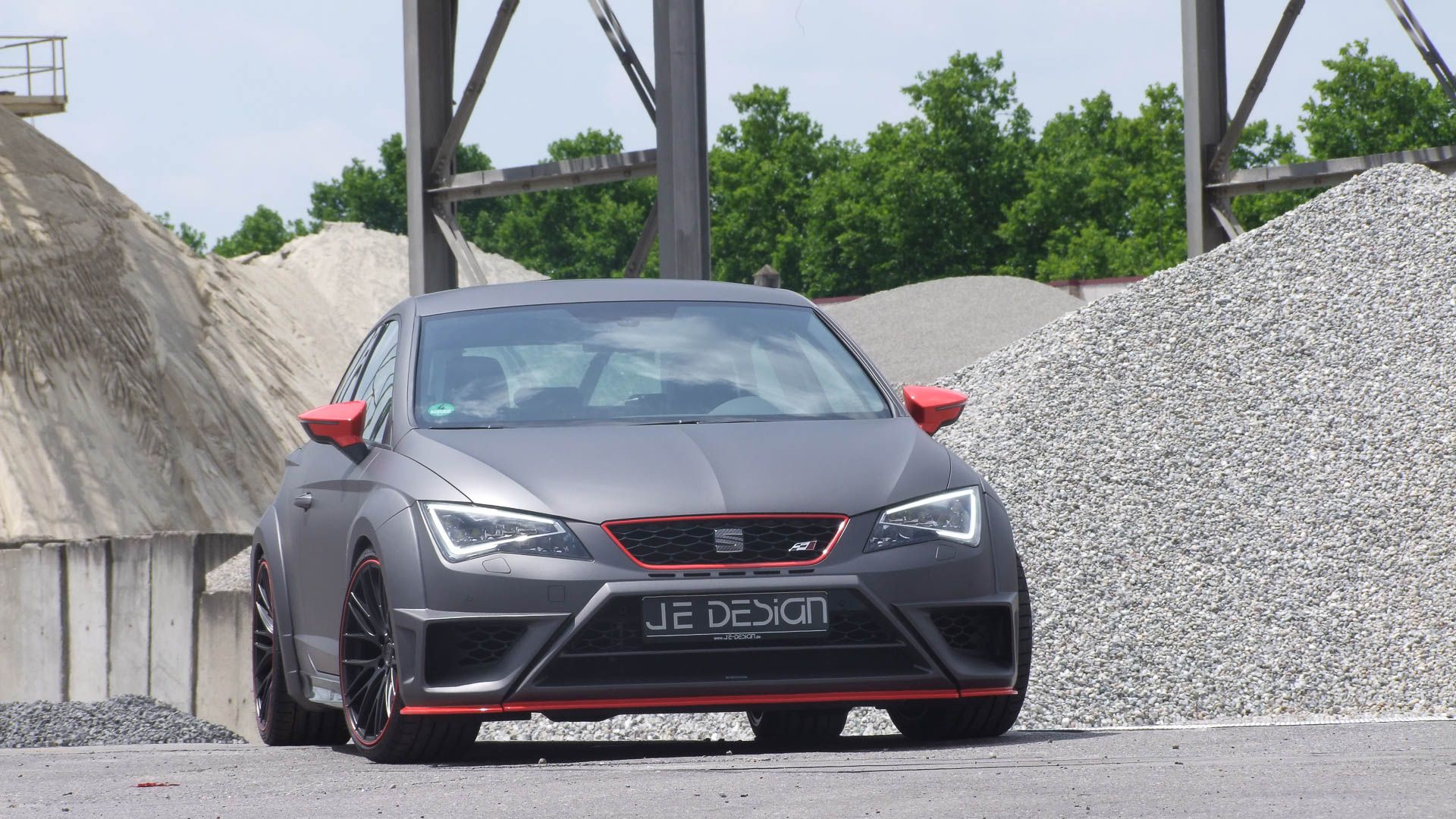 Seat Leon 5F FR Widebody from JE now with adjustable rear wing