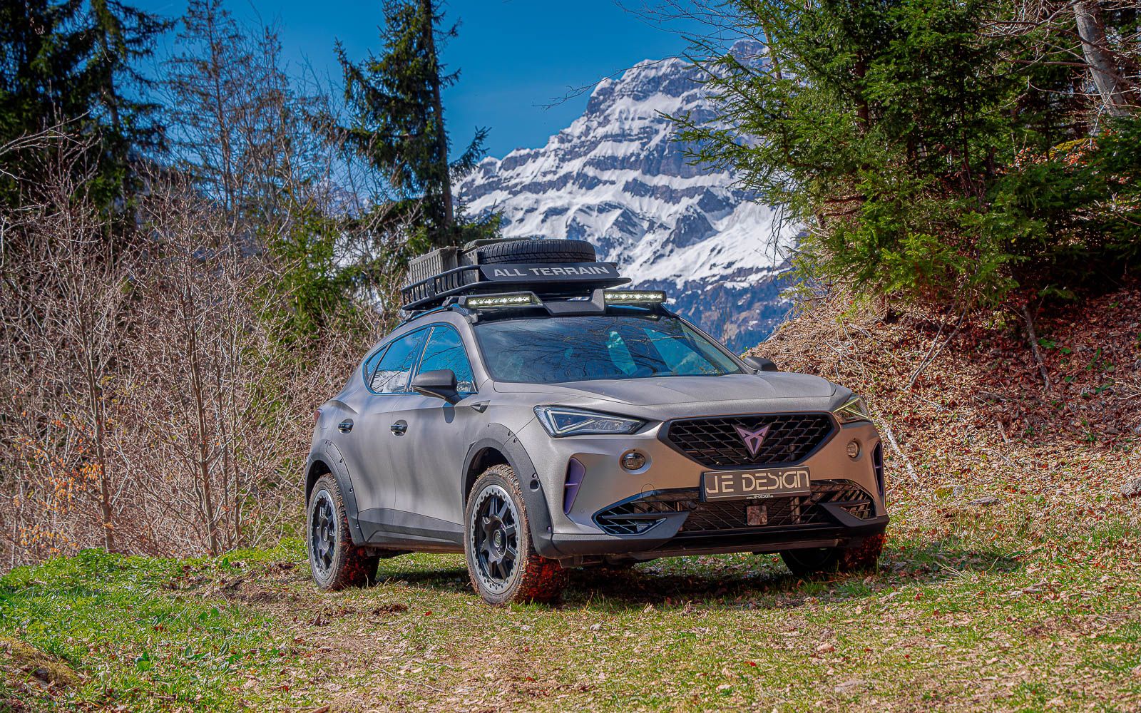 Cupra Formentor KM mit JE DESIGN ALL TERRAIN OFF ROAD Umbau LED Arbeitsscheinwerfer