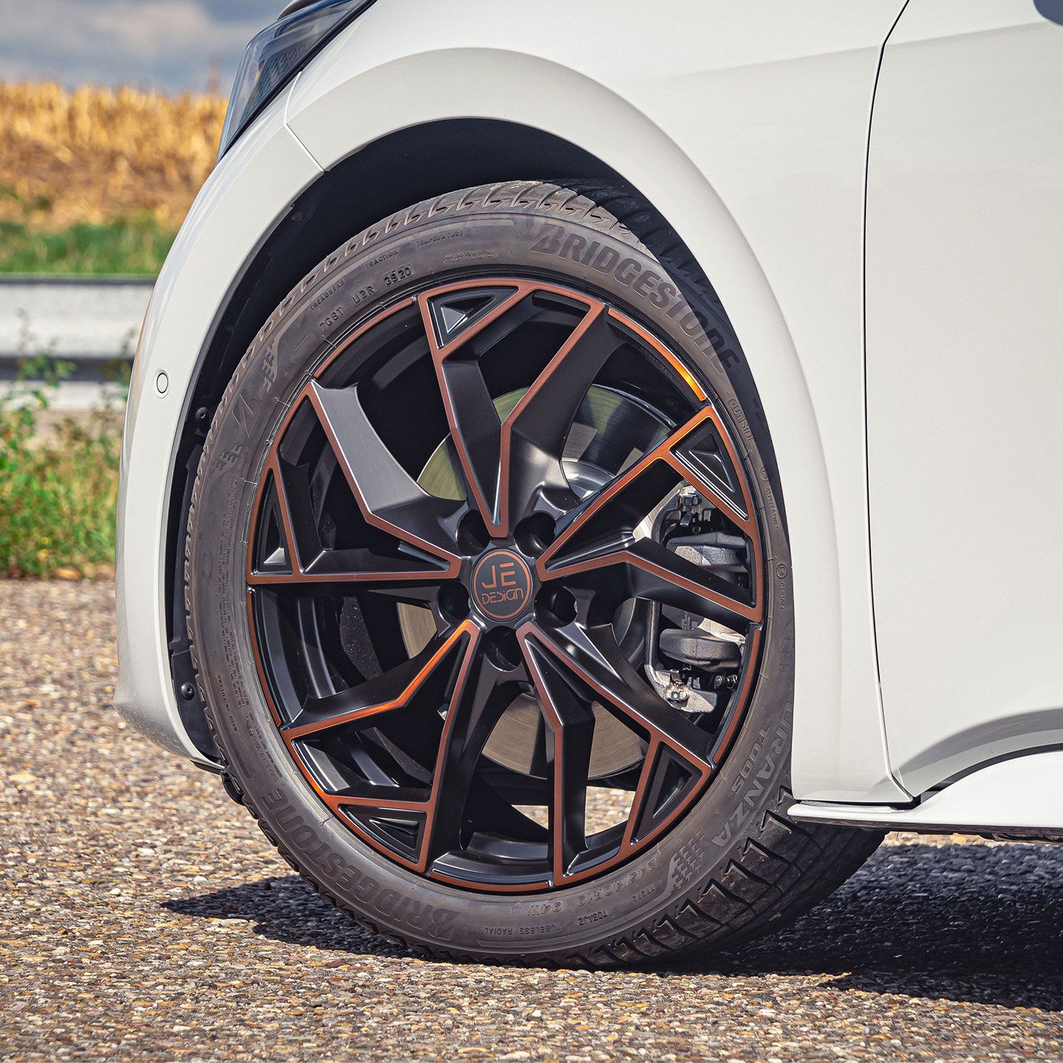 JE DESIGN Cupra Born Rubi Copper-R 19 inch alloy wheels