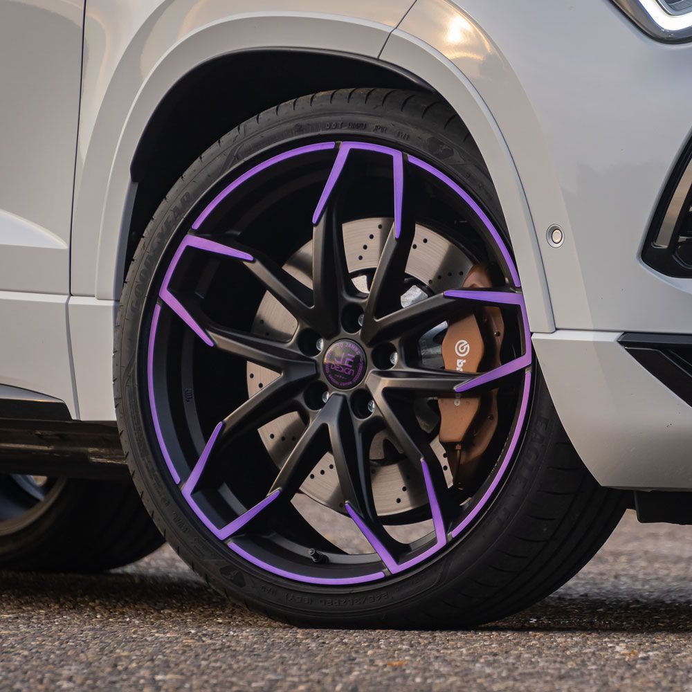 JE DESIGN Cupra Ateca 20 inch Lucca rim PURPLE